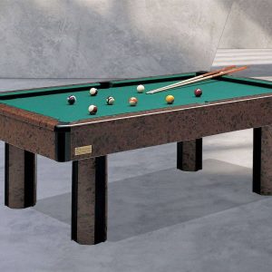 Billardtisch Montana Deluxe, Dekor: Wurzelholz